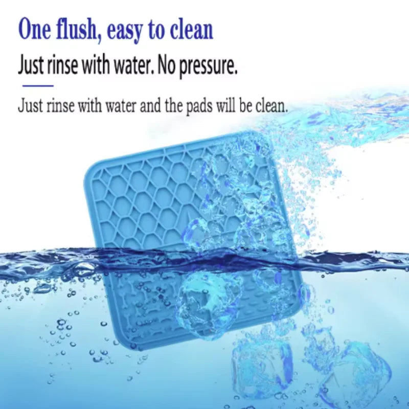 Pet Licking Silicone Pad Slow Feeding Machine Dog Food Board Dispersed Sucker Training Feeding Dog Pet Supplies Slow Food Bowl
