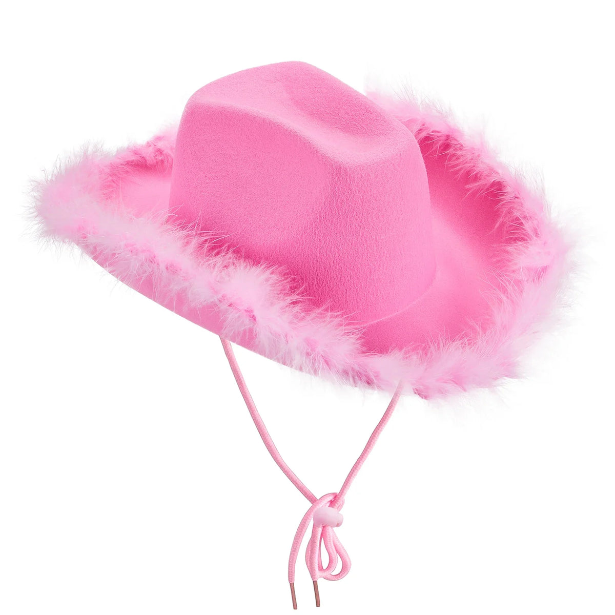 Women'S Western Cowboy Hat  Adult Solid Color Fur Trimmed Wide Brimmed Hat  Yuppie Gentleman Style Date Party Women'S Hat