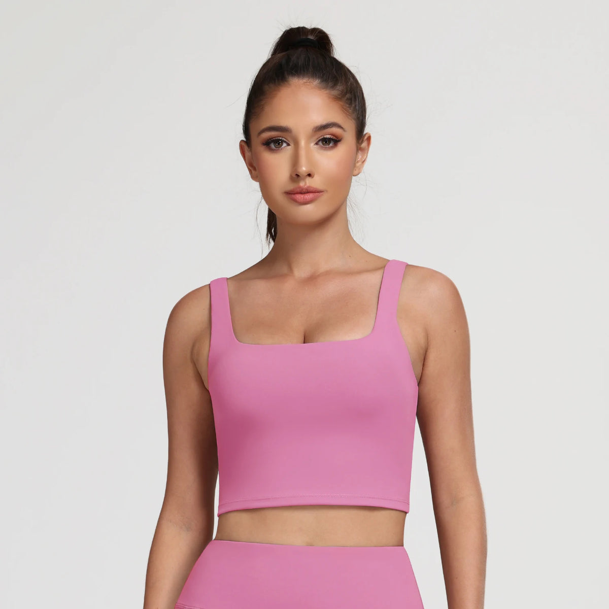 Women Sports Bra with Padded Beautiful Back Crop Top Yoga Vest  Gym Fitness Athletic Brassiere Gym Running Bra Sportswear