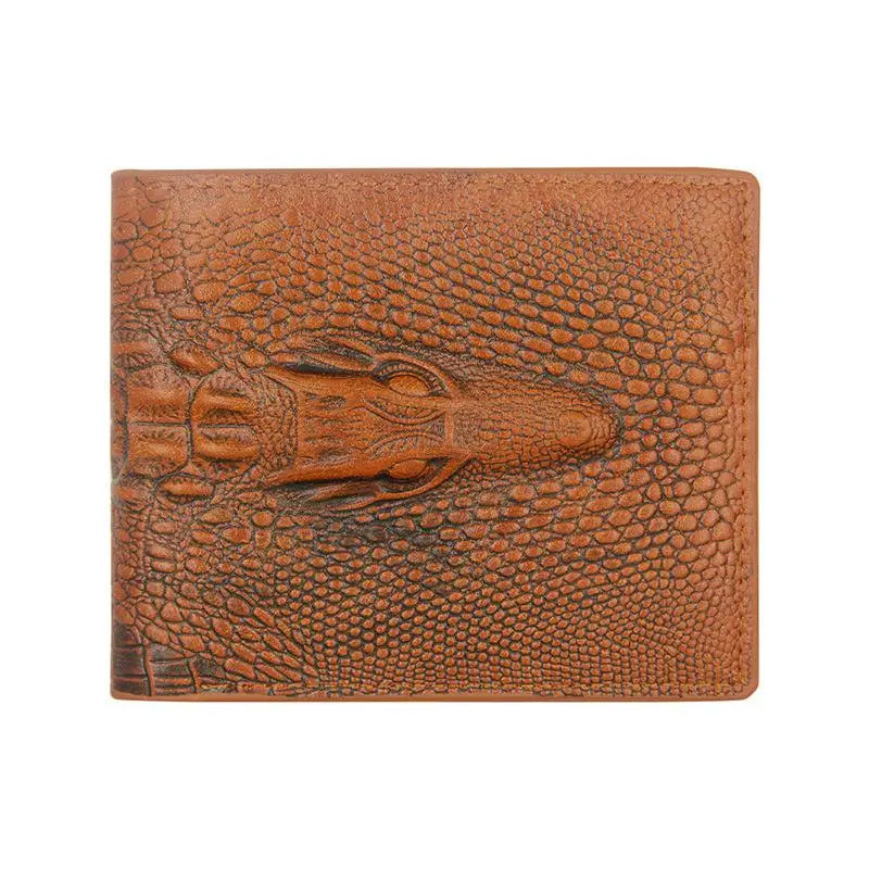 Men's Wallets Luxury Alligator Pattern Men Money Bag Safe Clutch Bag Business Style Male Money Purse Card Fashion Casual Holder