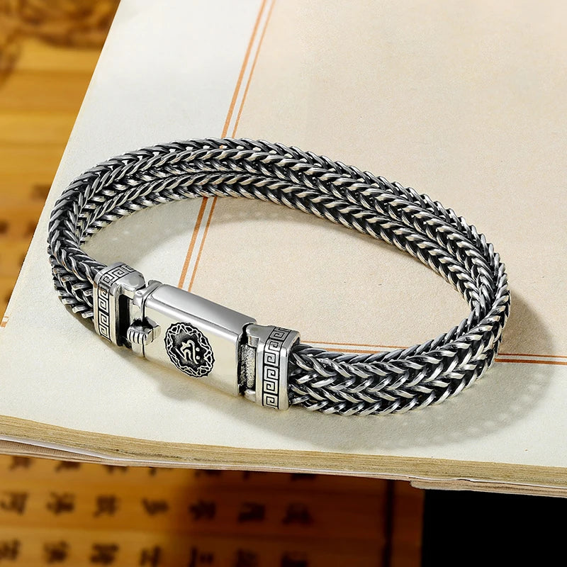 Hand-woven Men's Bracelet Fashion Trend Personality Chinese Style Retro Creative Fashion Jewelry