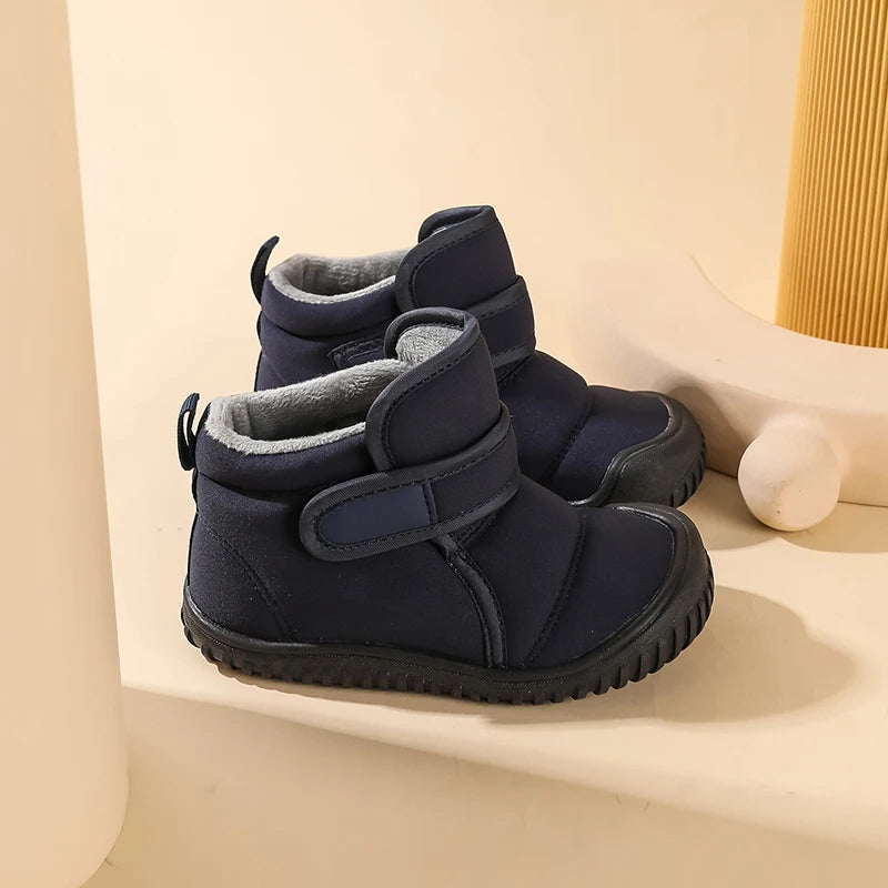 Baby Shoes Outdoor Anti-slip Winter Snow Boots Warm Toddler For Kids Boys Girls Flat Children's Walking Sprot Running Size19-28