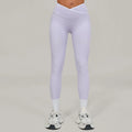 Women's High Waist Yoga Leggings Sports Pants Solid Color Gym Workout Leggings Training Jogging Tights Running Push Up Leggings