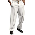 Men Fashion Business Pants Loose Casual Social Trousers Comfortable Straight Formal Pants Joggers Wide Long Pants Male Clothes