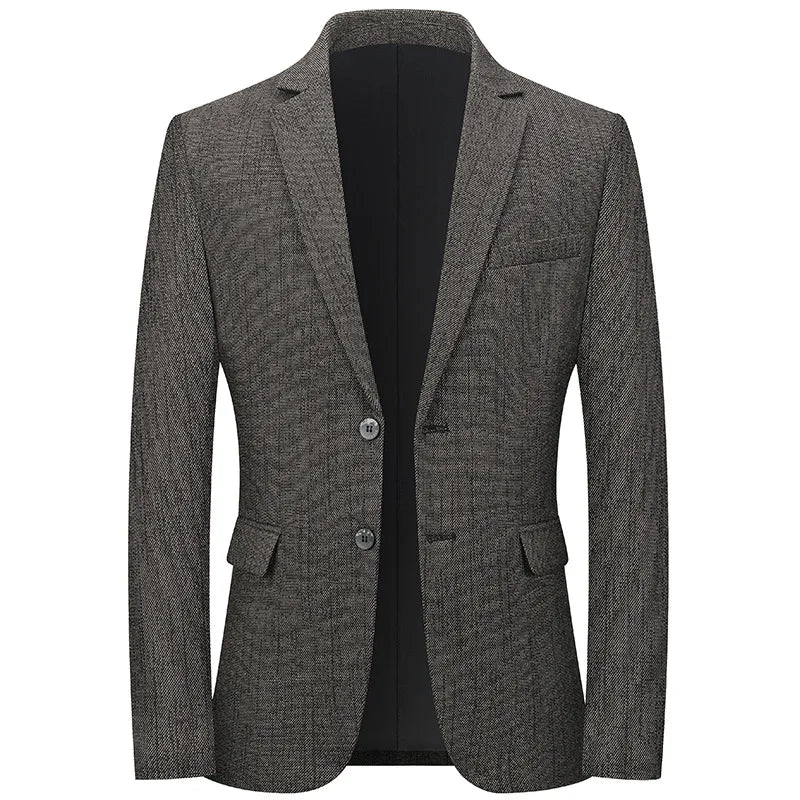 Fashion New Men's Suit Jackets Single Breasted Slim Fit Business Casual Blazer Coats Men Formal Clothing Tops Party Wedding Suit