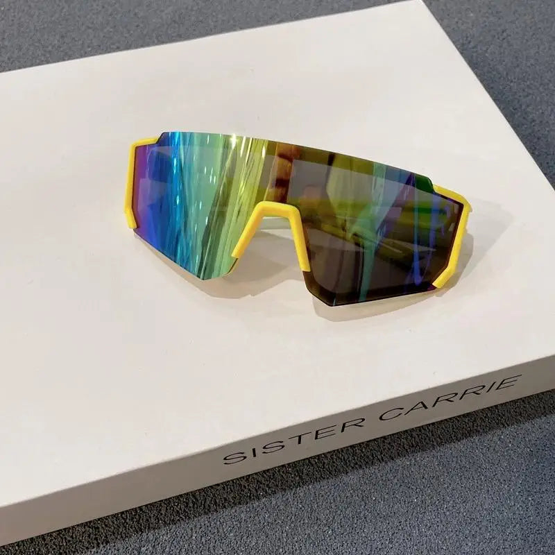 Cycling Sunglasses For Children Boys Girls Eyewear Fashion Windproof Outdoor Sports MTB Riding UV400 Goggles