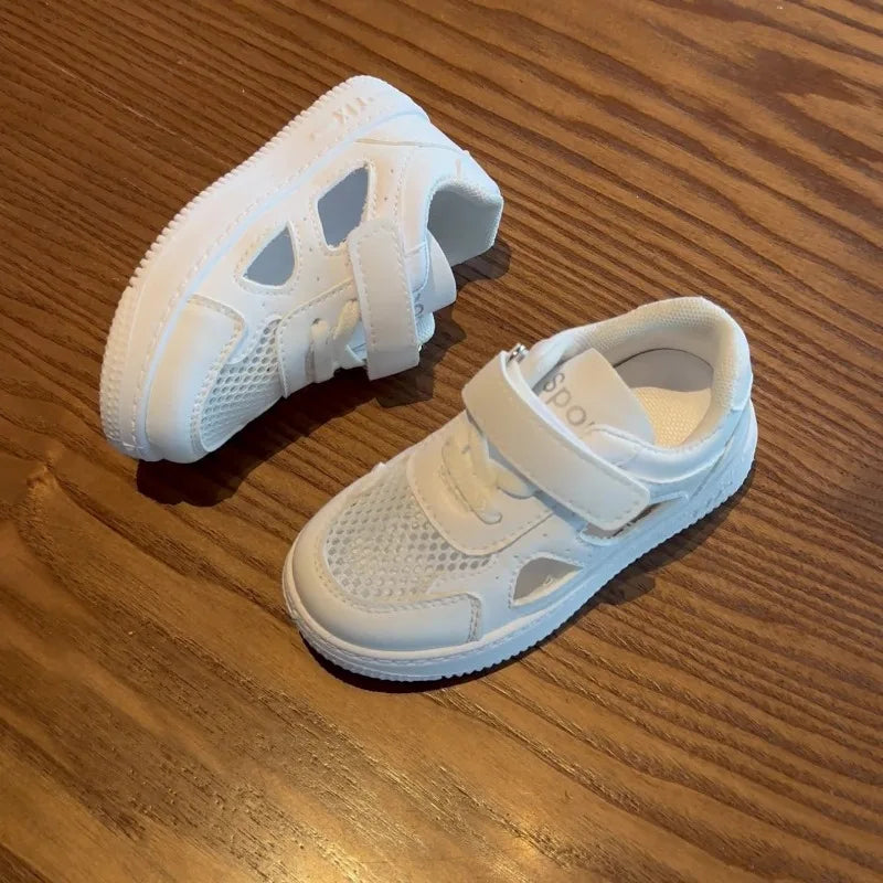 zapatillas kids Casual Shoe New Summer Soft Soled Children's sneakers boy Mesh Girl Shoes Middle Large Kid Student Shoe kid shoe