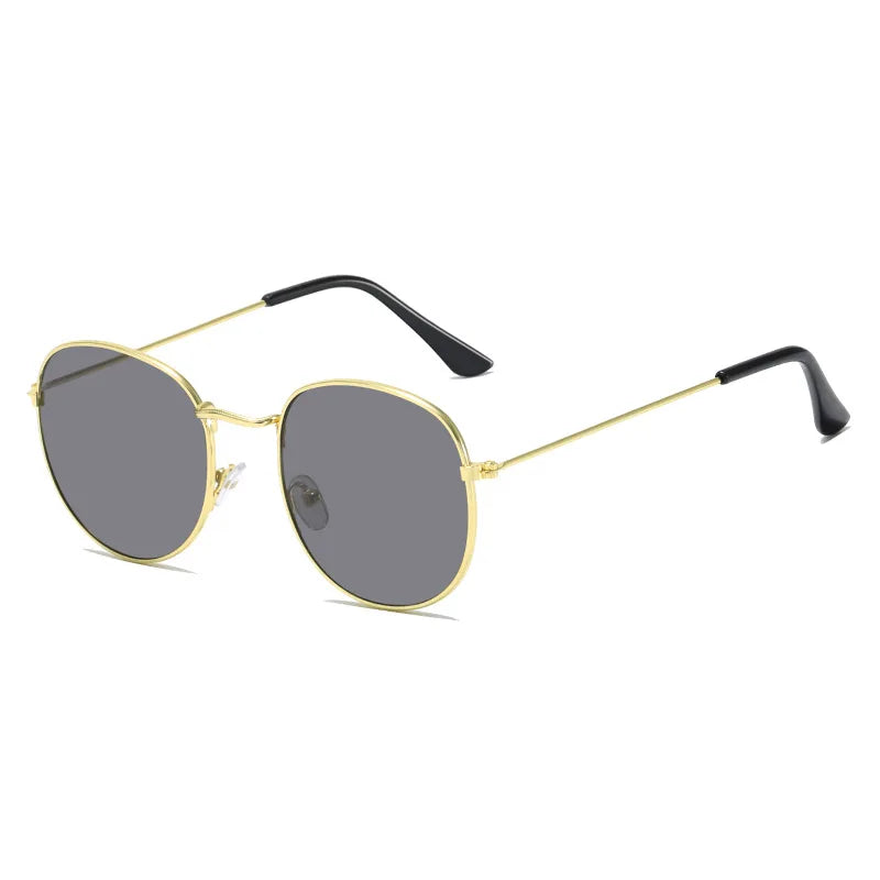 Round Sunglasses Men Vintage Metal Sunglasses for Women Luxury Brand Goggle Sun Glasses Ladies Sun Glasses for Female Male ﻿