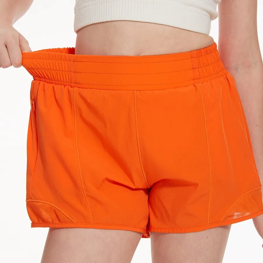Children Shorts Light Weight Sports Shorts For Girls Breath Candy Color Baby Short Pants Kids Teen Girl Running Clothes Summer