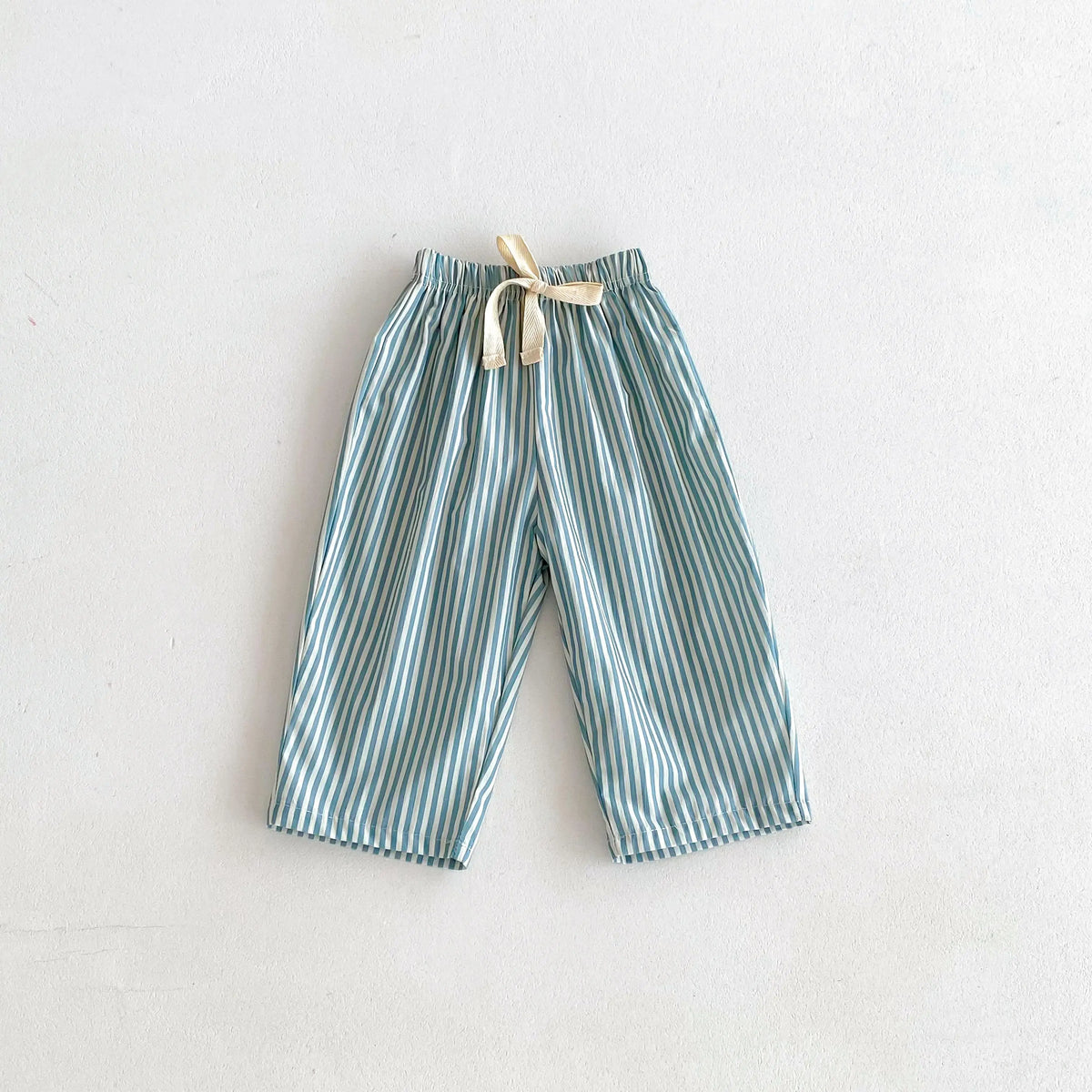 1-6 Age Children's Clothes Summer Striped Casual Trousers Korean Style Fashion Kids Harem Pants Toddler Costume Girl Boy Pant