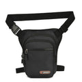 Fashion Motorcycle Men's Casual Waist Leg Bag Travel Personality Bag Oblique Cross Bag Soft Side Contrast Color Shoulder Bags