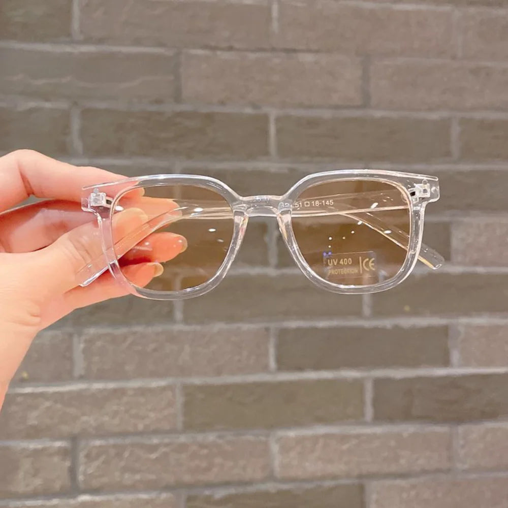 Children'S Colored Sunglasses  Foldable Round Frame Sun Glasses Boys Girls Uv400 Ultraviolet Eyepiece For Ages 2-8 Years Kids
