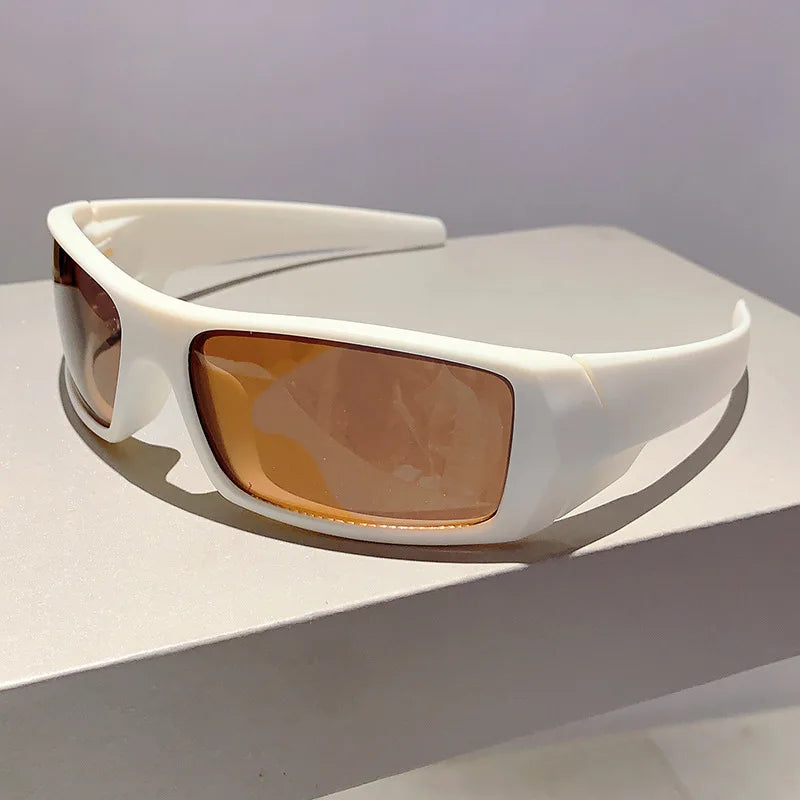 Sunglasses Cool for Women Luxury Men Outdoor Sports Sun Glasses Fashion Wrapped Round Trend Brand Design Shade Eyewear