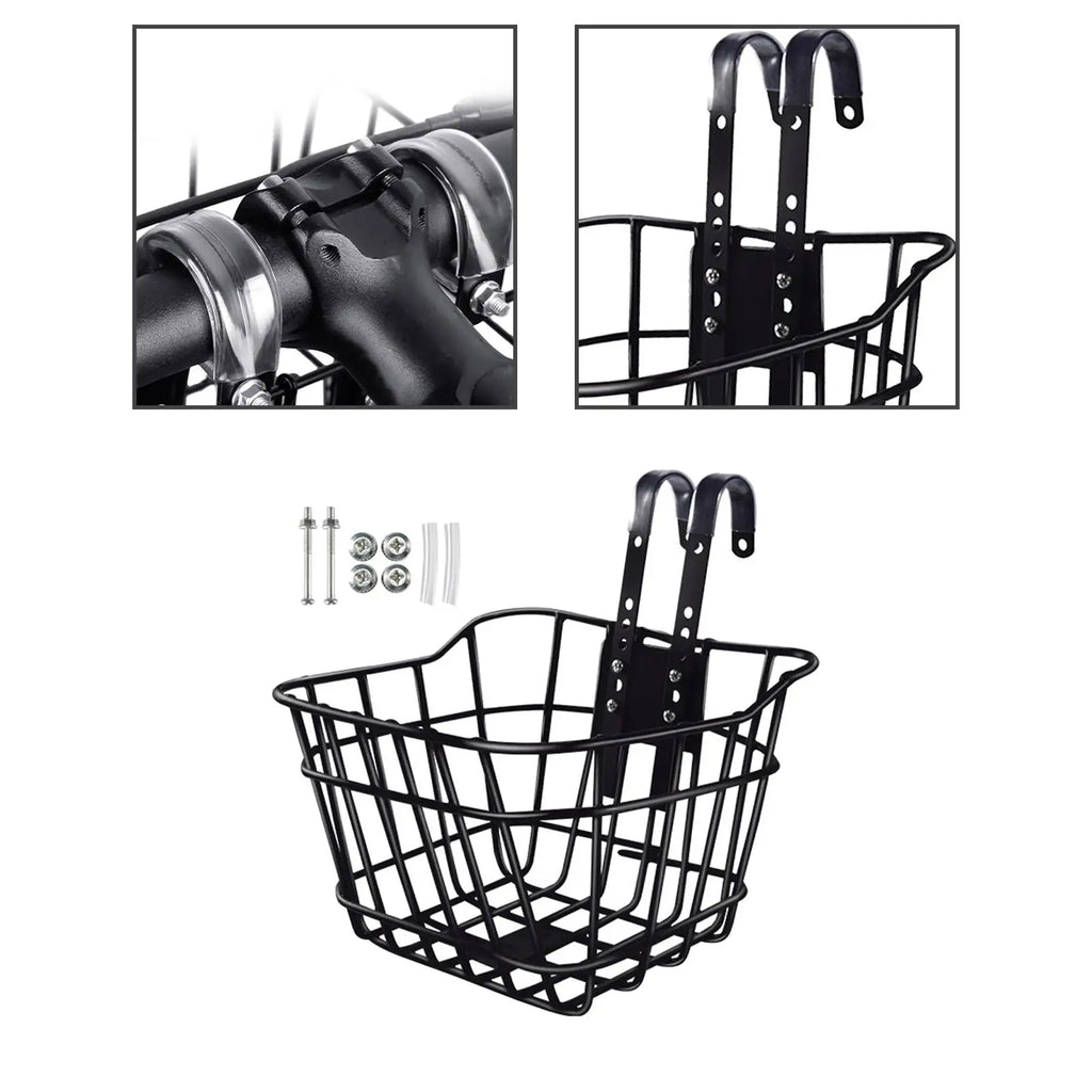 Kids Bike Basket Front Decor Child Bicycle Basket Storage Carrying Handlebar Basket Cycling Basket for Girls Shopping Street