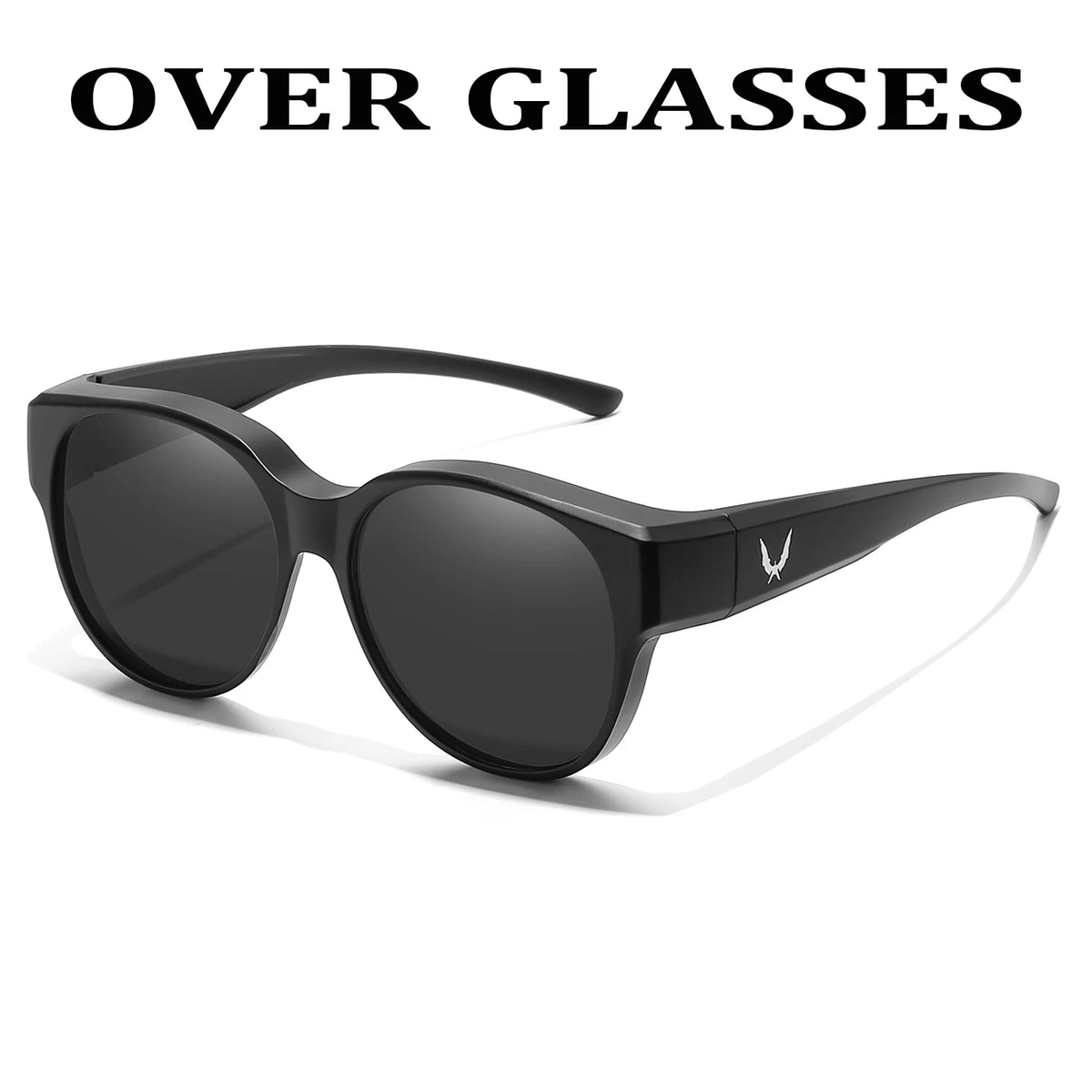 Men and Women's Fashion Round Over Sunglasses Daily Wear Cycling Shopping Fishing Running Glasses Unisex UV400 Eyewear
