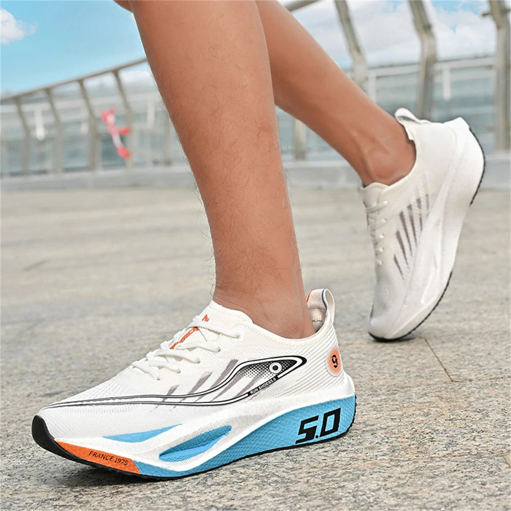 New Sports Shoes for Men&Women, Running Sneakers, Carbon Plate, Male Marathon Racing, Shock-absorbing, Athletics Training Shoes
