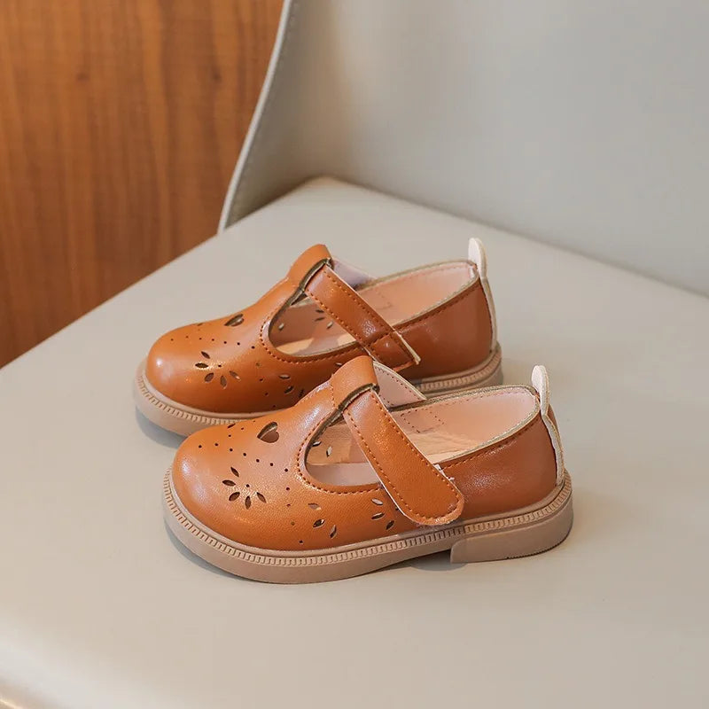 Kids Girls All-Season Comfort Flats Breathable Light Sandals for Spring Summer Autumn Ideal School & Daily Walking Shoes