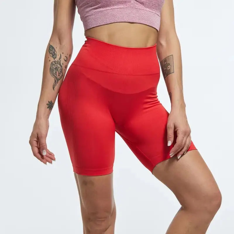 Women Sports Leggings Sportswear Woman Gym Legging Seamless Yoga Shorts Tummy Control Women's Shorts Fitness Female Clothing