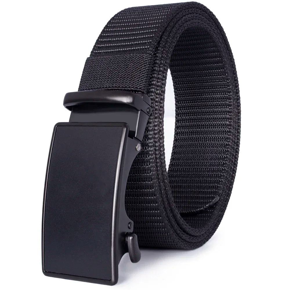 Men Belt Nylon Breathable Belts For Men Leather Belt Cowboy Designer Outdoor Tactical Belt Military Gifts Women Automatic Buckle