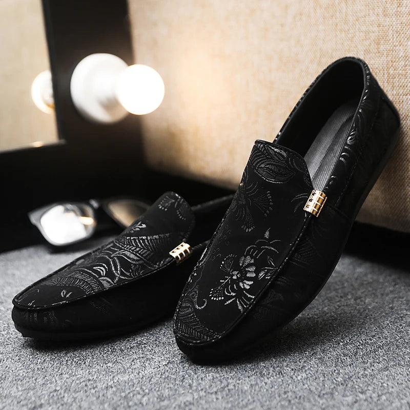 ELUVA Mens Loafers Breathable Comfortable Walking Shoes Non Slip Lightweight Casual Sneakers for Men Summer Outdoor Travel