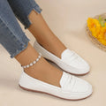 Casual New Flats Shallow Loafers Women Walking Shoes Designer Summer Comfort Soft Sole Shoes Brand Office Zapatillas De Mujer