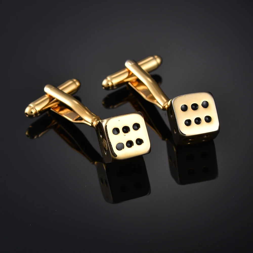 High Qualit Men's Jewelry Cufflinks Luxury Design Leather/Deer/Gold Bar/Fish/Bike Cufflinks French Shirt Gemelos