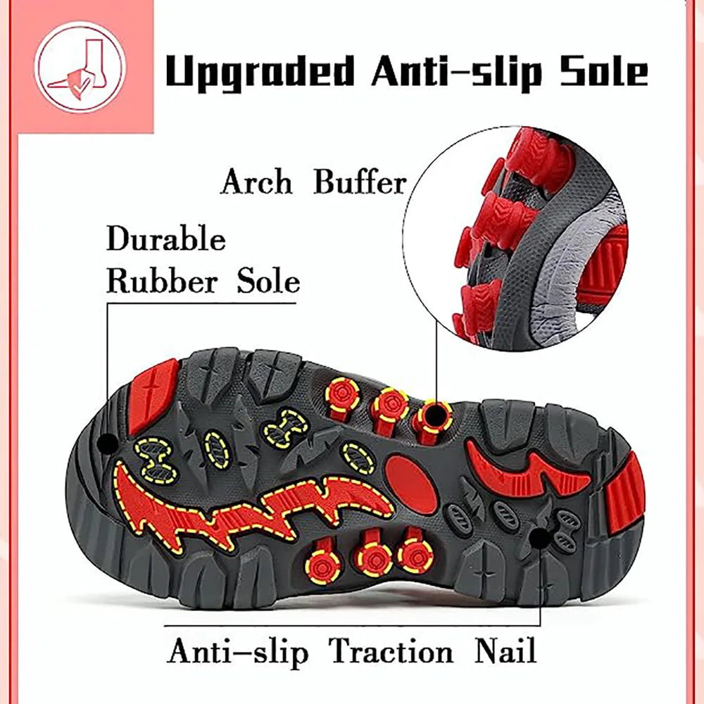 Kids Boys Girls Sports Sandal Summer  Outdoor  Athletic Water Shoes  Child Pool Beach Sneakers Slip Resistant