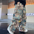 Child Pants 2025 New Spring Boys Trousers Teenager Autumn Fashion Clothing Kids Wide-legged Trousers Boy Letter Loose Pants