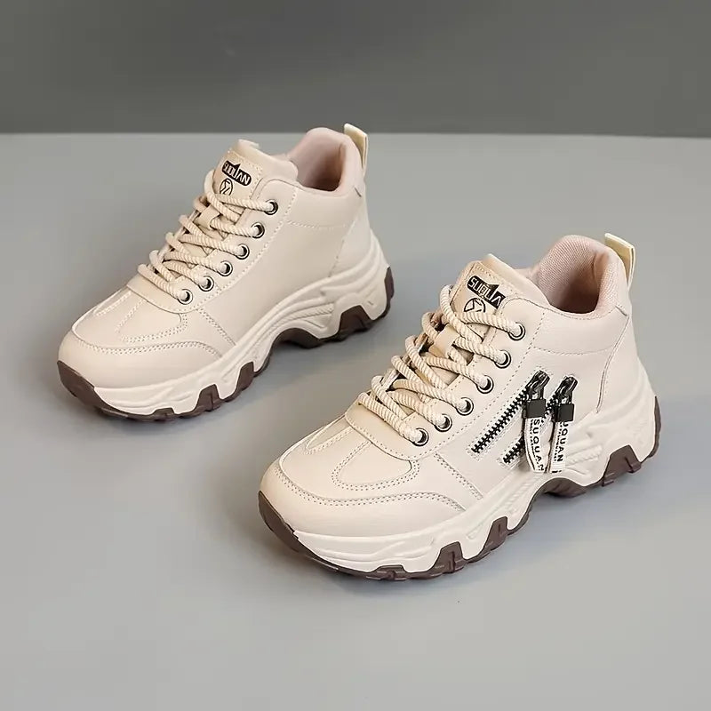 Women's Fashionable All-Match Leisure Sports Shoes New Stylish Comfortable Footwear for Active Living