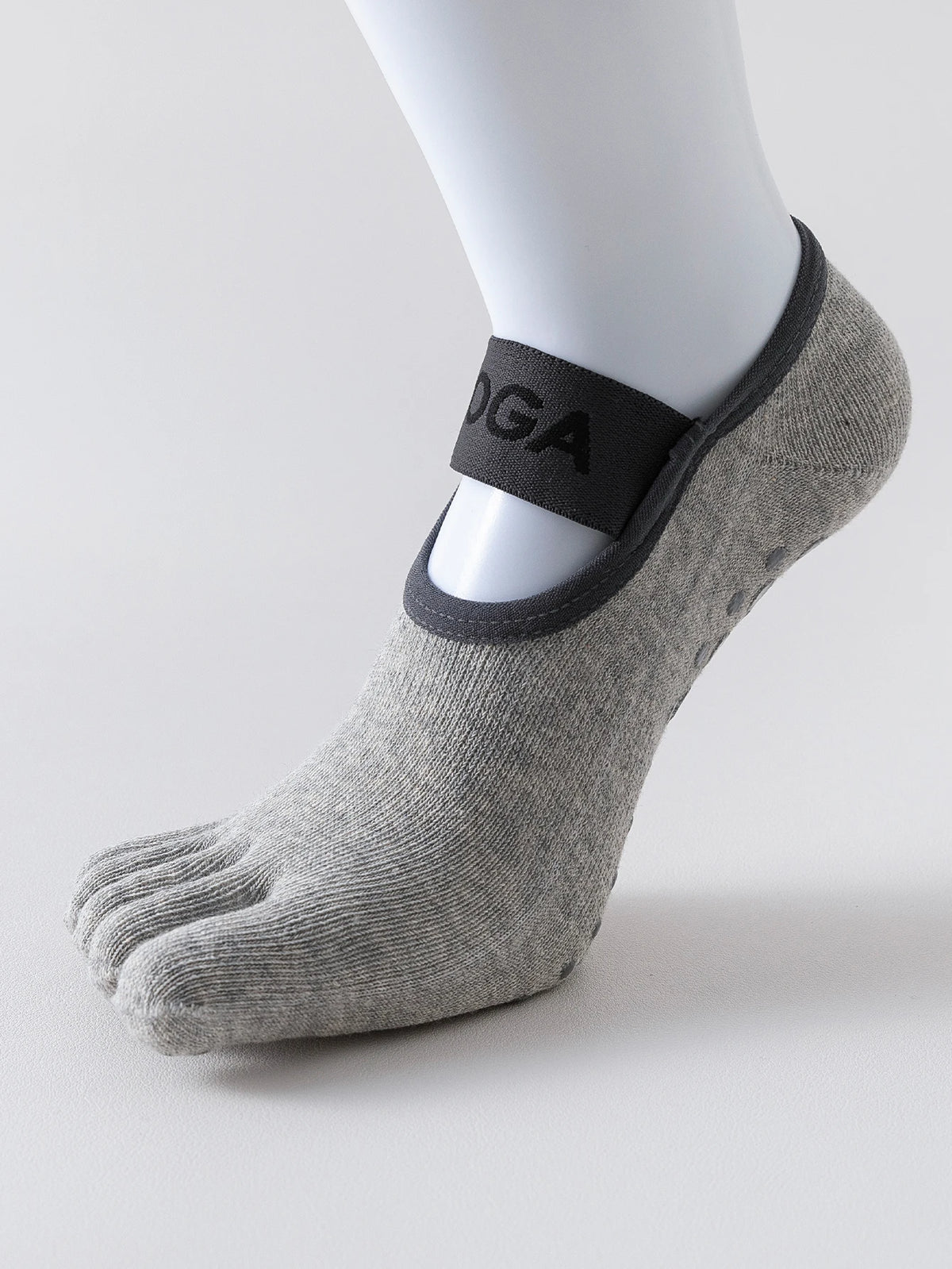 1 pair of women's five finger socks, professional anti slip yoga socks, Pilates fitness socks
