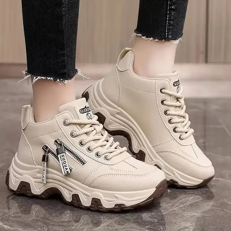 Women's Fashionable All-Match Leisure Sports Shoes New Stylish Comfortable Footwear for Active Living