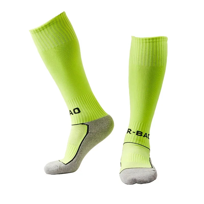 Kids Soccer Socks Boys Girls Knee High Long Sport Compression Football Socks Youth Big Children 3-7 8-13 Years Old