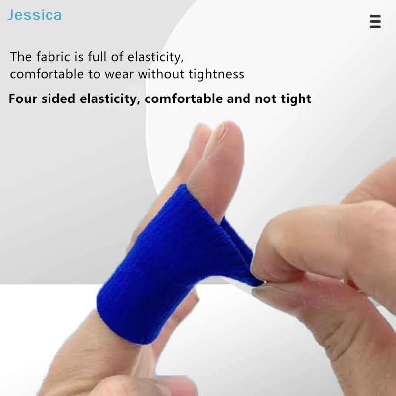 ♥Finger Protective Sleeves for Sports - Breathable Elastic Finger Protectors for Basketball, Volleyball, Gym Workouts