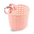 Children's Plastic Bike Basket with Installation Buckle Bike Hanging Basket for Kids Holiday Birthday Gift