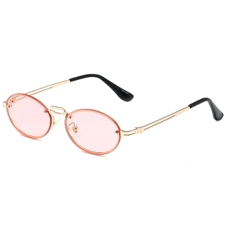 Eyewear Streaming Sunglasses Men  Women Personality Oval Sun Glasses Cycling Summer Sports Fishing Running T209