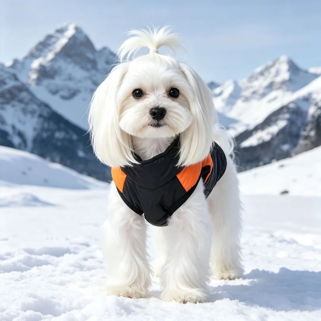 Winter Pet Dog Clothes, Warm Dog Coat, Puppy Clothing, Waterproof Pet Vest Jacket Suitable for Small and Medium Dogs