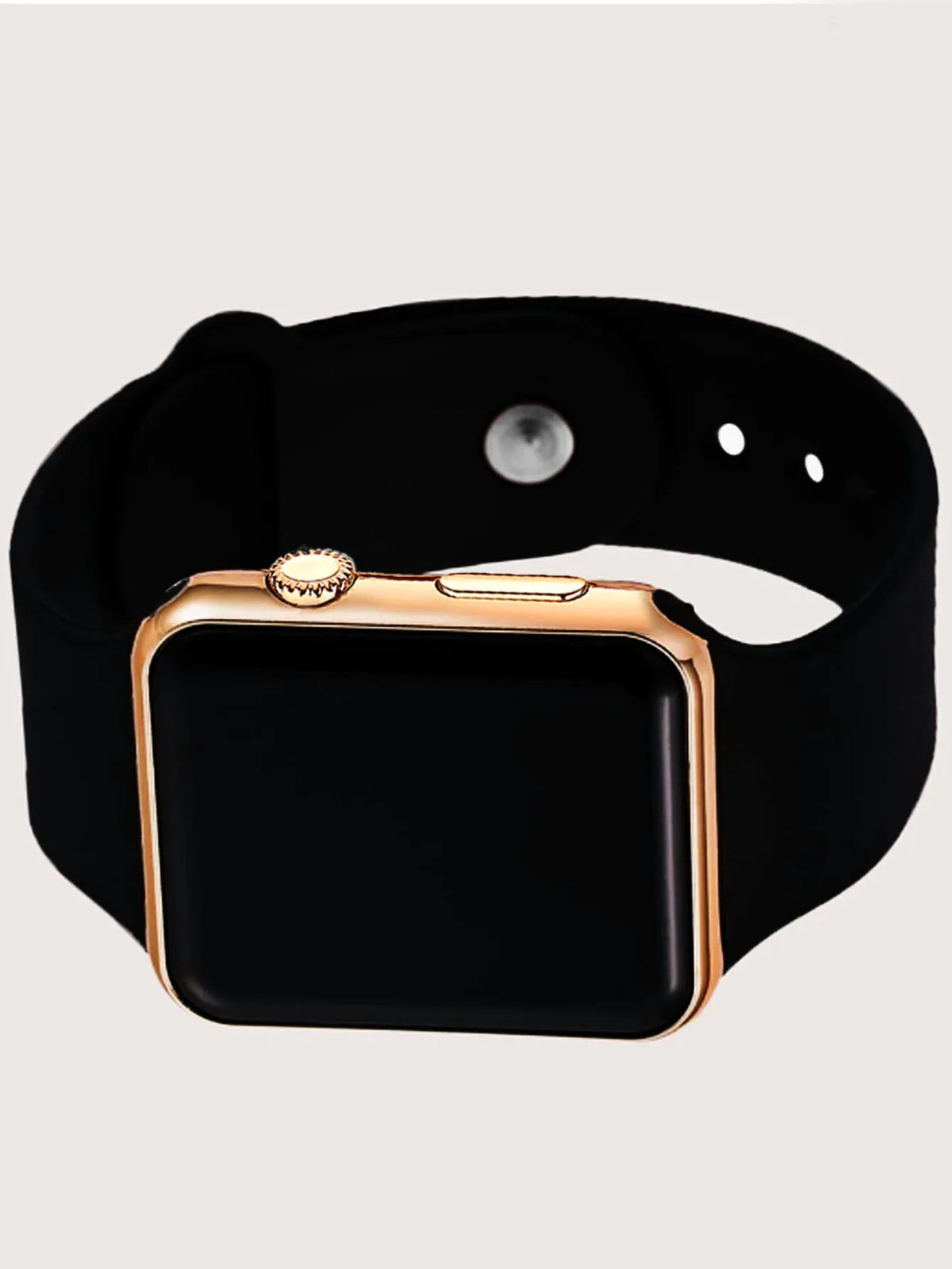 Men's LED Square Watch And Jewelry Set Birthday Gift Non-Smartwatch Box Not Included