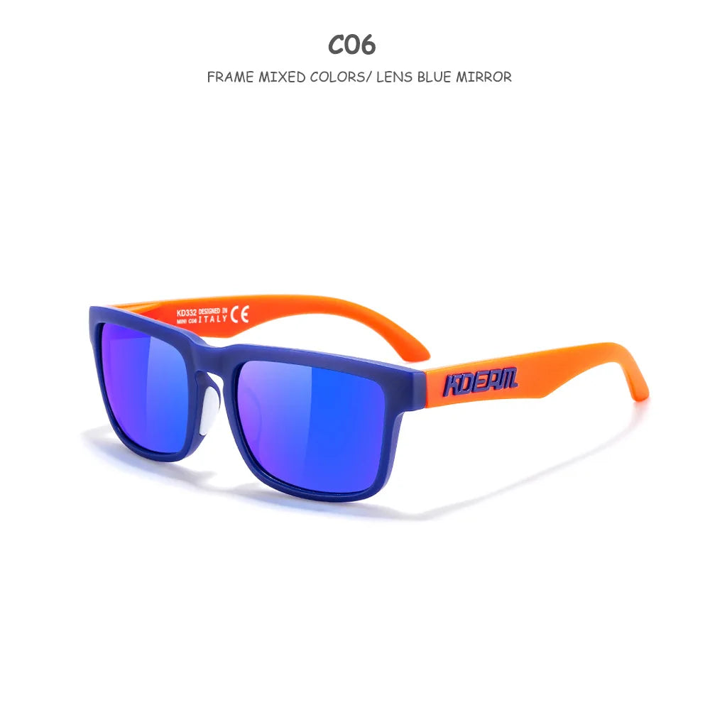2025 Kids Sunglasses TR90 Lightweight Frame UV400 Protection Fashion Colors Unbreakable Boys Girls Accessories