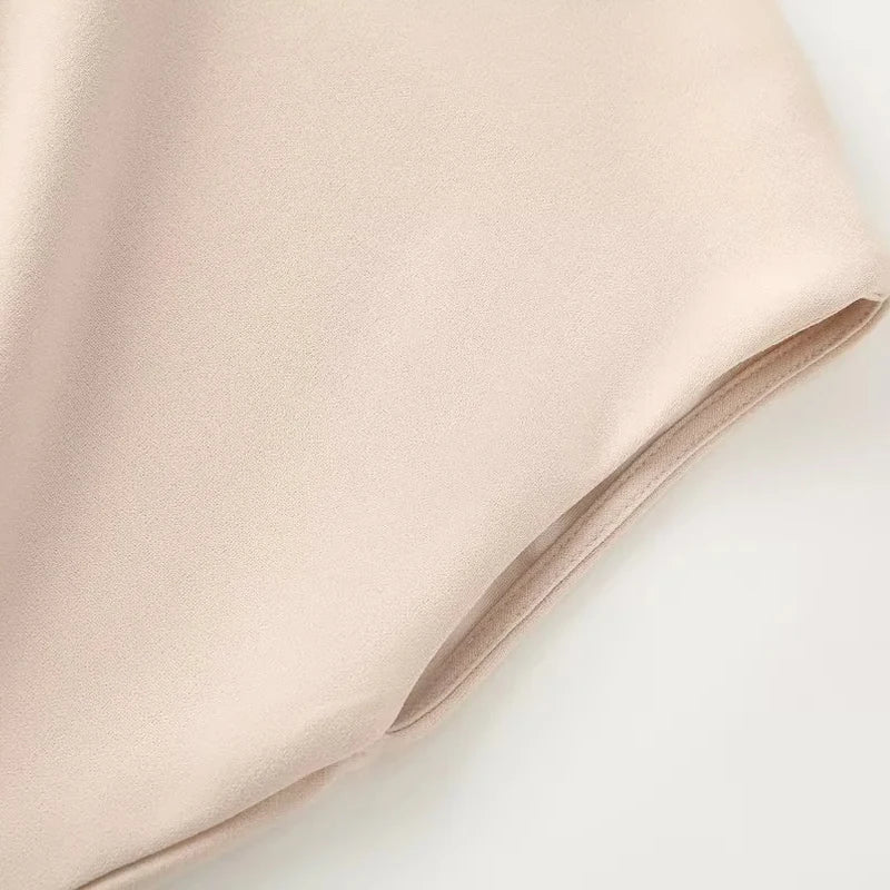 HXAO Ruffled Elegant Party Dresses 2025 Sleeveless Solid Midi Dresses Woman Summer Ruched Evening Dress Fitted Long Dress 088