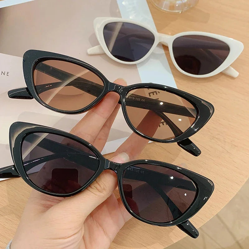 Luxury Design Sunglasses for Women Unisex Outdoor Travel UV400 Goggle Shades Ladies Fashion New Trend Cat Eye Sun Glasses