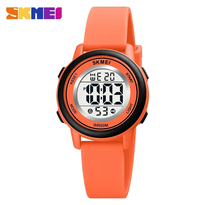 SKMEI Waterproof Alarm Kids Watches montre enfant Boys Girls Sport Kids Watch Colorful Led Children Digital Wristwatches 1721