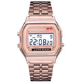 Women Men Unisex Watch Gold Silver Black Vintage LED Digital Sports Military Wristwatches Electronic Digital Present Gift Male