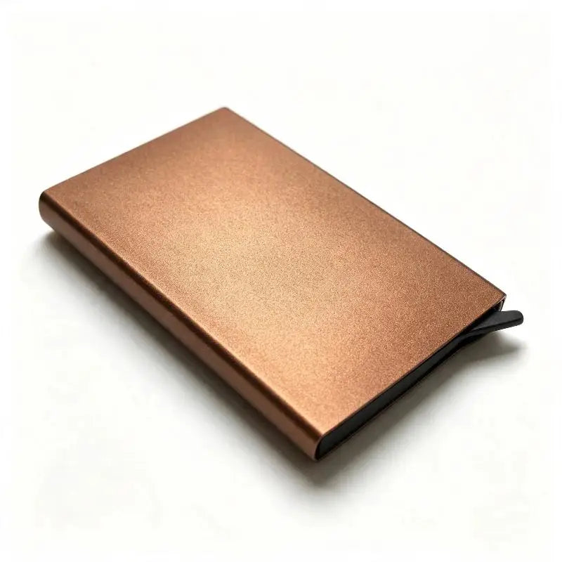 Smart Wallet Card Holder Metal Thin Slim Men Women Wallets Up Minimalist Wallet Small Black Purse Walets For Men