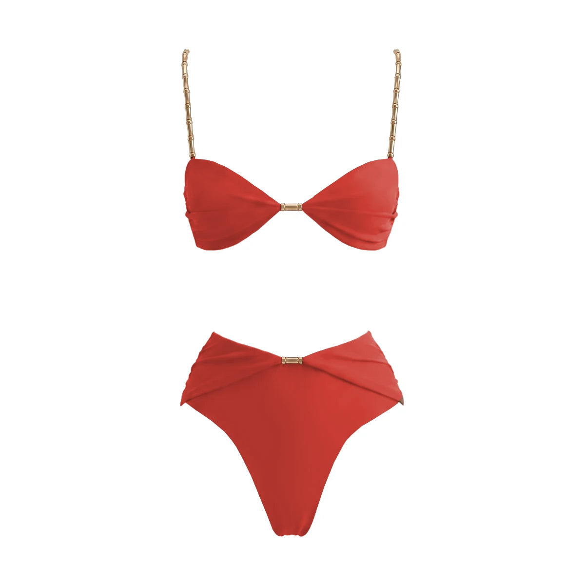New Solid 3 Pieces Bikinis Sets With Mesh Pants Push Up Beachwear Sexy Women's Swimsuit Cover-ups Strappy Beach Wear