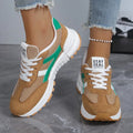 2026 New Women Sneakers Spring Autumn Casual Lace Up Designer Shoes Luxury Platform Loafers Anti Slip Comfort Female Sneakers
