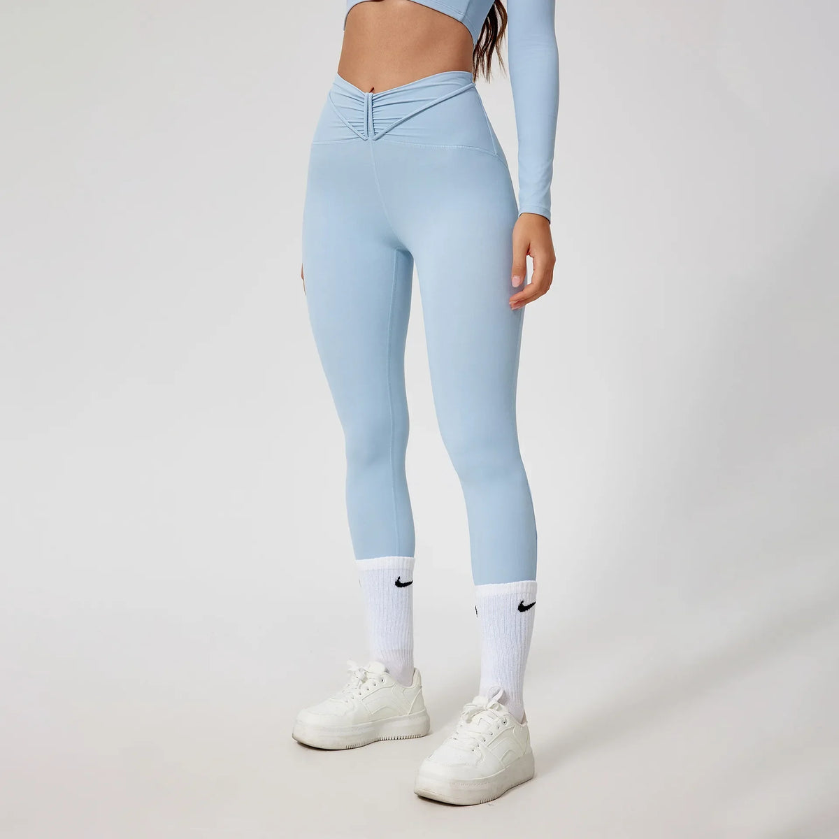 Yoga Leggings Compression Sports Pants Gym Fitness Tights Women's High Waist Hip Push Up Leggings Sportswear Gym Clothing Women