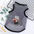 Fashion Cat Clothes Pet Dog Clothes For Small Dogs Chihuahua French Bulldog Summer Vest T Shirt Super Cool Lovely Puppy Clothing