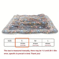 1pc Double-sided Pet Mat - Short Plush Pet Bed - Cat - Dog - Cute Pet Mat - Blanket - Warm Kitty Mat - Cat Sofa Bed