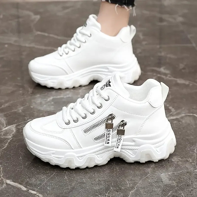 Women's Fashionable All-Match Leisure Sports Shoes New Stylish Comfortable Footwear for Active Living