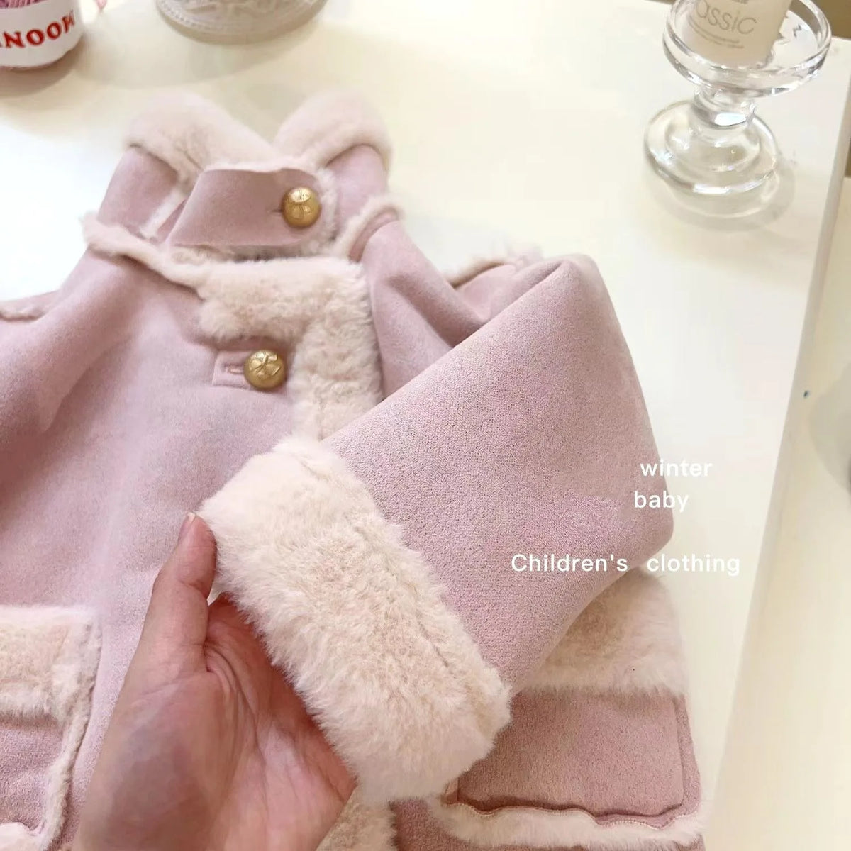 Children's Coats Fleece and Thickened Winter Coat for Children Kids Jackets for Girls Winter Coat Boys Clothes